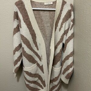 Love Stitch Zebra Sweater/Cardigan